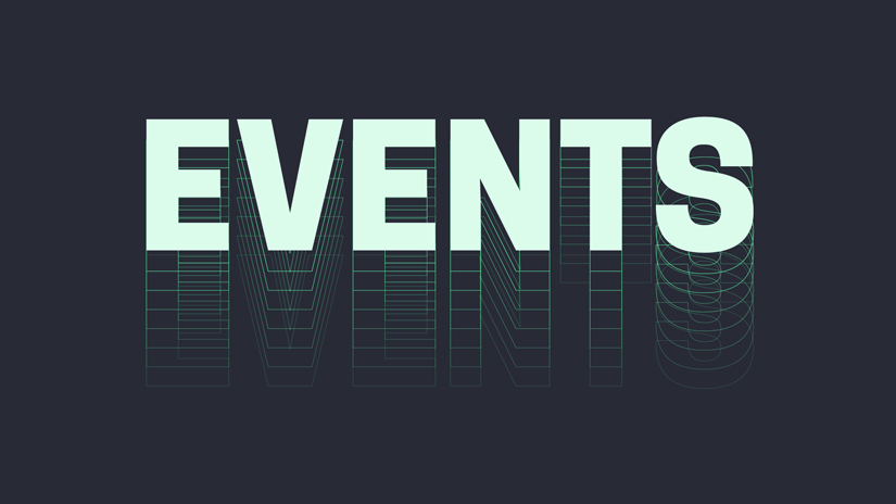 Illustration of the word 'Events'